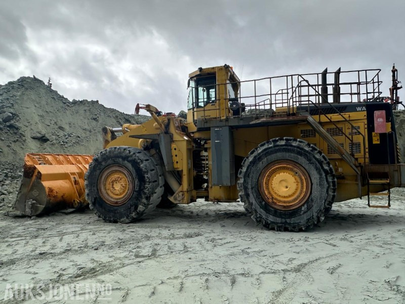2003 Komatsu WA800-3 Hjullaster med 11 m3 skuffe - Spakstyring- Sertifisert til mai 2026 - Wheel loader: picture 2 2003 Komatsu WA800-3 Hjullaster med 11 m3 skuffe - Spakstyring- Sertifisert til mai 2026 - Wheel loader: picture 2