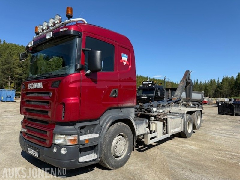 2004 Scania R-serie krokbil med multilift hlz26m krok - Hook lift truck: picture 1 2004 Scania R-serie krokbil med multilift hlz26m krok - Hook lift truck: picture 1