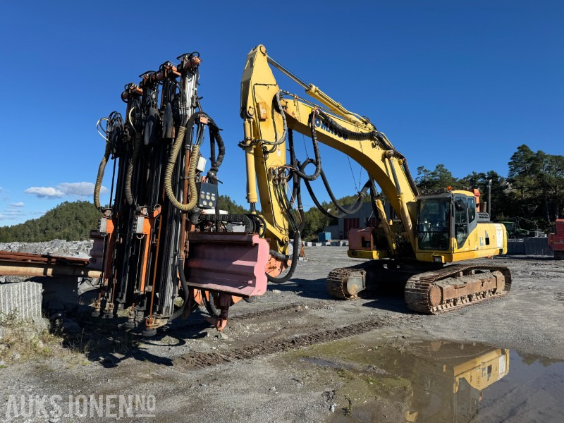 2005 Komatsu PC230 LC-7 Gravemaskin m/ Sandvik DQ440 steintrimmer - Drilling rig: picture 3 2005 Komatsu PC230 LC-7 Gravemaskin m/ Sandvik DQ440 steintrimmer - Drilling rig: picture 3