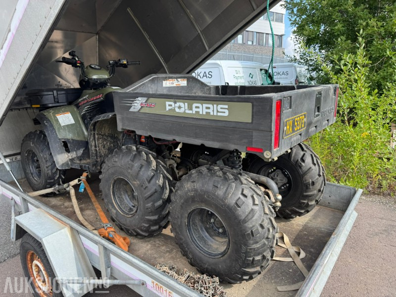 Farm tractor 2006 Polaris Sportsman 6X6 500 | automat | WARN vinsj | lasteplan | bagasjeboks | 2-seter: picture 1