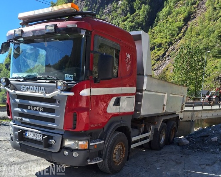 2006 Scania R500 brøyterigget tippbil - tandem - Tipper: picture 1 2006 Scania R500 brøyterigget tippbil - tandem - Tipper: picture 1
