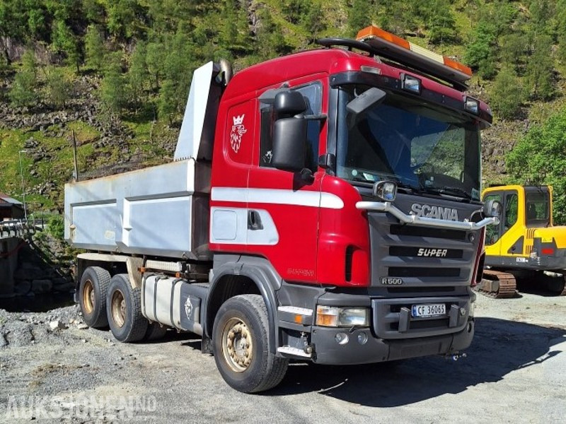 2006 Scania R500 brøyterigget tippbil - tandem - Tipper: picture 2 2006 Scania R500 brøyterigget tippbil - tandem - Tipper: picture 2