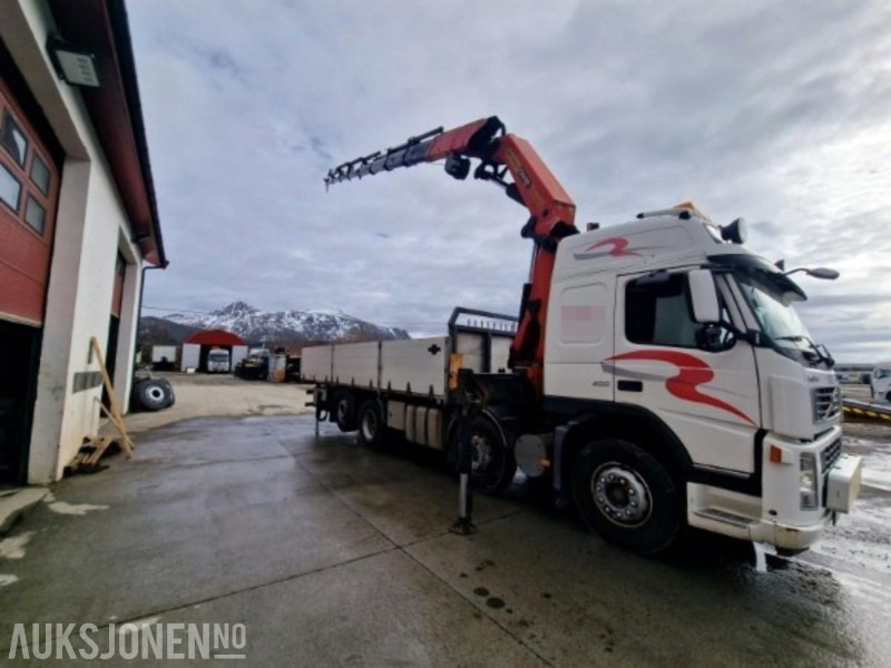 2006 Volvo FM 400 8x2 med PALFINGER PK 44002 og 8 hydrauliske seksjoner, Vinsj, Båtstøter, hydraulisk platform bredding opp til 3.05meter, 7 meter planlengde! - Crane truck: picture 2 2006 Volvo FM 400 8x2 med PALFINGER PK 44002 og 8 hydrauliske seksjoner, Vinsj, Båtstøter, hydraulisk platform bredding opp til 3.05meter, 7 meter planlengde! - Crane truck: picture 2