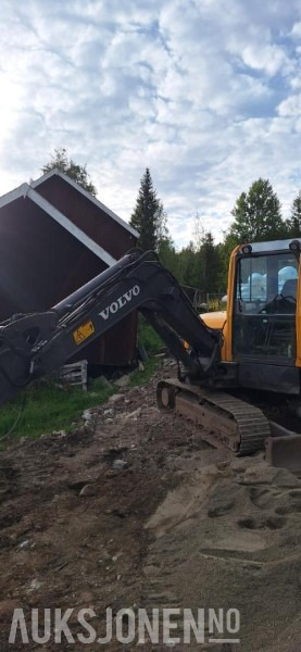 Excavator 2007 Volvo ECR58 med tilbehør: picture 9