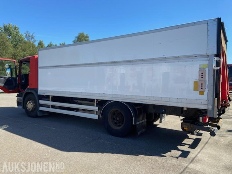2008 Scania P230 4X2 Skapbil | 230 hk | 15 paller | Bakløfter | Hevbart tak | Rep.objekt - Box truck: picture 2 2008 Scania P230 4X2 Skapbil | 230 hk | 15 paller | Bakløfter | Hevbart tak | Rep.objekt - Box truck: picture 2