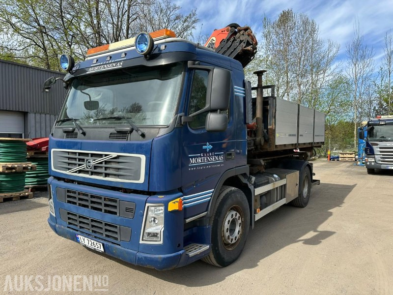 2008 Volvo FM400 4X2 kranbil / Palfinger PK12002-EH kran / EU-ok / Ekstra flak - Crane truck: picture 1 2008 Volvo FM400 4X2 kranbil / Palfinger PK12002-EH kran / EU-ok / Ekstra flak - Crane truck: picture 1