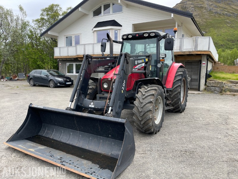 2009 Massey Ferguson MF 5435 Dyna-4 Med frontlaster og snøskuffe, 3407 timer - Farm tractor: picture 2 2009 Massey Ferguson MF 5435 Dyna-4 Med frontlaster og snøskuffe, 3407 timer - Farm tractor: picture 2