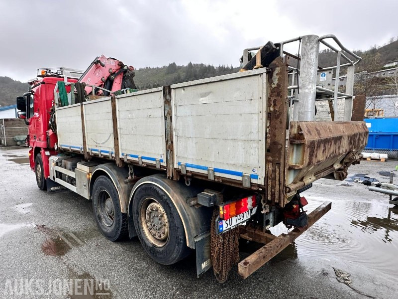 2009 Mercedes-Benz 2551L/42 6X2M Kranbil m/Fassi F235XP kran | Luft foran og bak | Krok og plan, 305520km - Crane truck: picture 3 2009 Mercedes-Benz 2551L/42 6X2M Kranbil m/Fassi F235XP kran | Luft foran og bak | Krok og plan, 305520km - Crane truck: picture 3