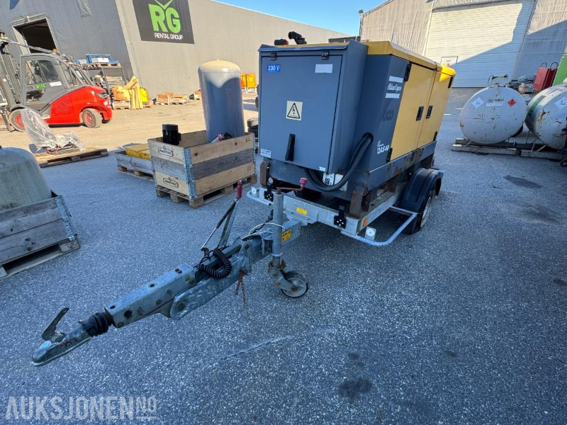 2010 Atlas Copco QAS 40 strømaggregat 40KVA - Construction equipment: picture 1 2010 Atlas Copco QAS 40 strømaggregat 40KVA - Construction equipment: picture 1