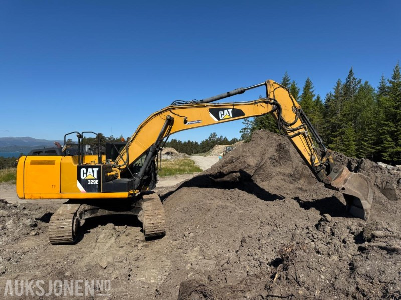 2012 Cat 329 EL Gravemaskin - Graveskuffe - Pigghammer - S80 - Timer: 11482 - Excavator: picture 5 2012 Cat 329 EL Gravemaskin - Graveskuffe - Pigghammer - S80 - Timer: 11482 - Excavator: picture 5