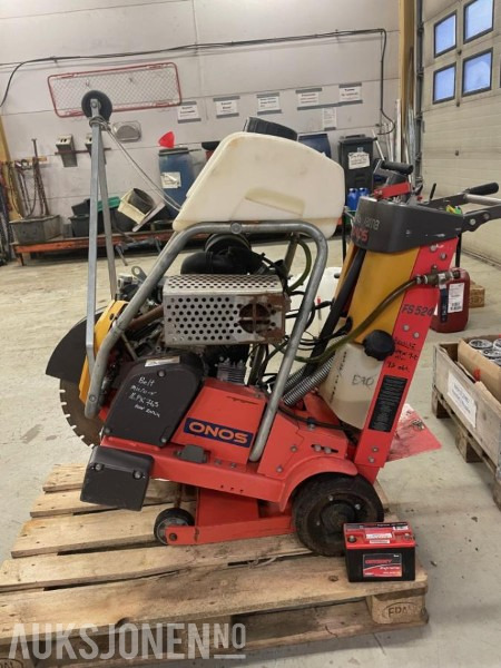 2012 Husqvarna FS524 selvgående gulvsag - Construction equipment: picture 3 2012 Husqvarna FS524 selvgående gulvsag - Construction equipment: picture 3