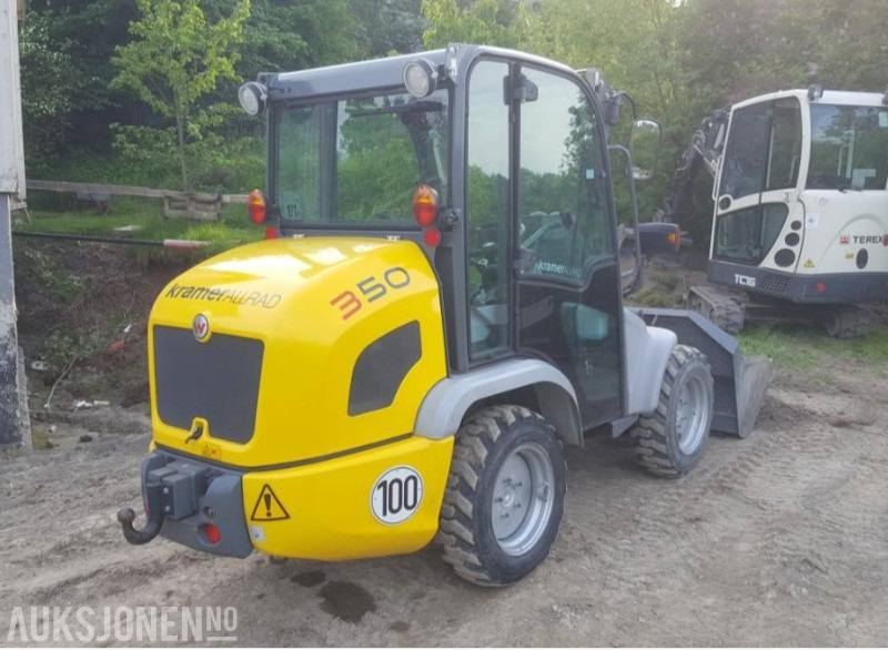 2012 KramerAllrad 350 Hjullaster - KUN 660 timer Mva-fri - Med original skuffe og pallegafler - Wheel loader: picture 5 2012 KramerAllrad 350 Hjullaster - KUN 660 timer Mva-fri - Med original skuffe og pallegafler - Wheel loader: picture 5