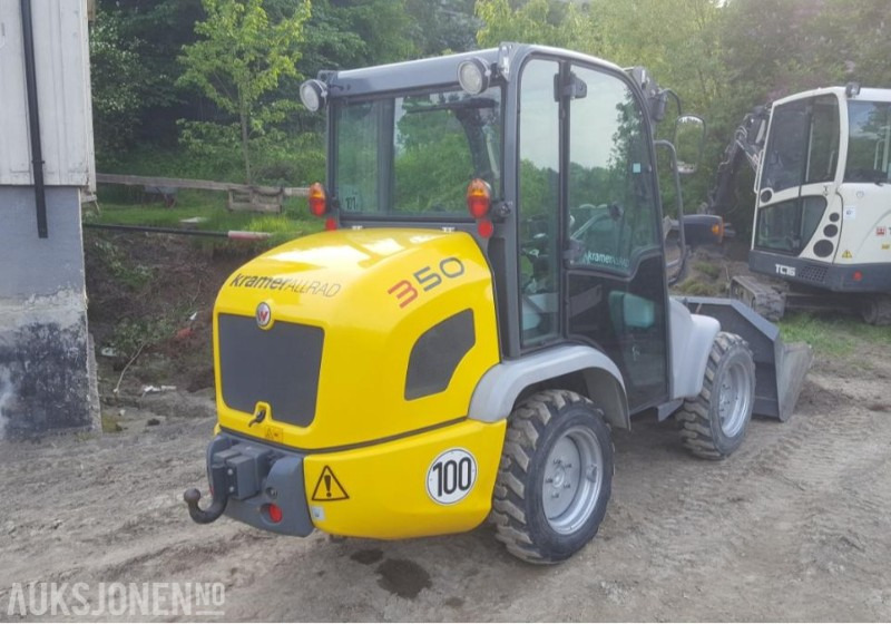 2012 KramerAllrad 350 Hjullaster - KUN 660 timer Mva-fri - Med original skuffe og pallegafler - Wheel loader: picture 4 2012 KramerAllrad 350 Hjullaster - KUN 660 timer Mva-fri - Med original skuffe og pallegafler - Wheel loader: picture 4