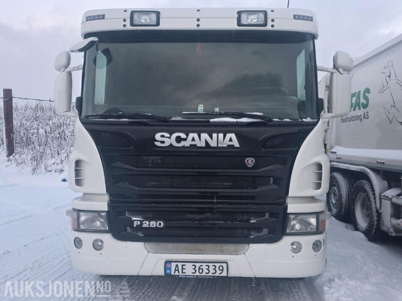 2012 Scania P280 - Liftdumper - 248 000km - Skip loader truck: picture 2 2012 Scania P280 - Liftdumper - 248 000km - Skip loader truck: picture 2
