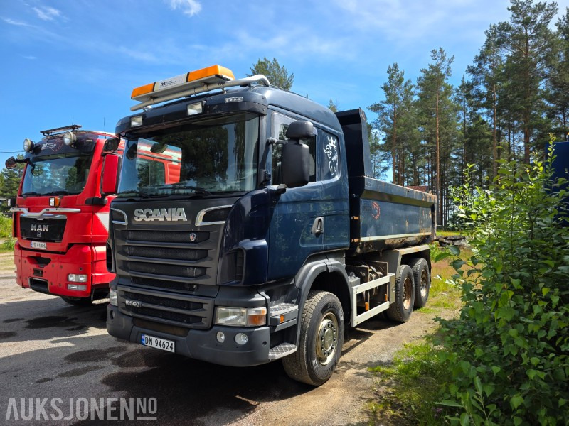 2012 Scania R560 6X4 tippbil 411652 km nylig EU-godkjent - Tipper: picture 1 2012 Scania R560 6X4 tippbil 411652 km nylig EU-godkjent - Tipper: picture 1