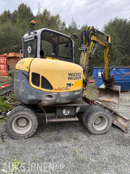 2012 Wacker 6503 hjulgraver - Excavator: picture 5 2012 Wacker 6503 hjulgraver - Excavator: picture 5