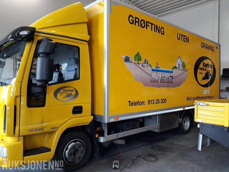 2014 Iveco Eurocargo - kun kjørt 46600 km. Meget pen! - Box truck: picture 3 2014 Iveco Eurocargo - kun kjørt 46600 km. Meget pen! - Box truck: picture 3