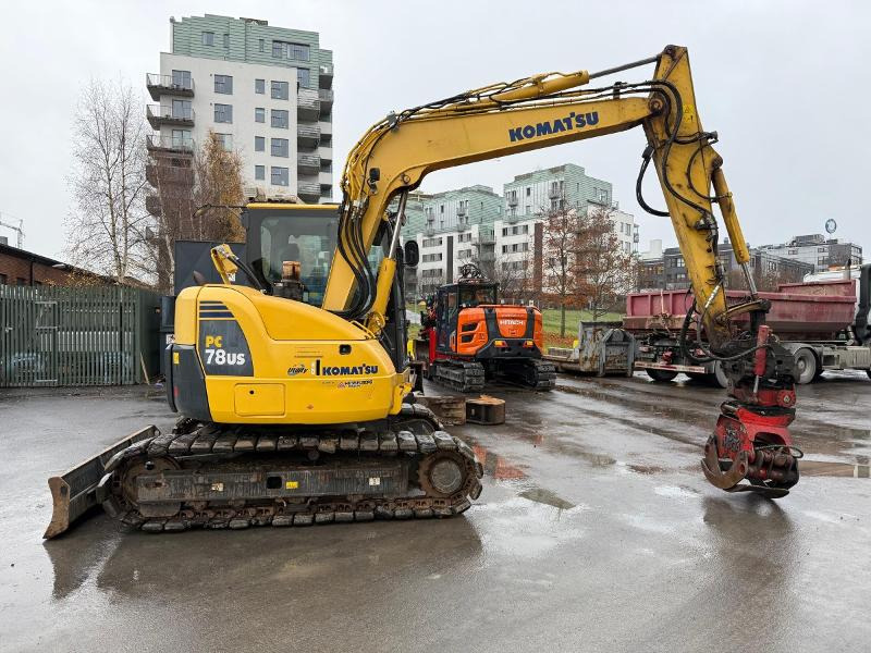2014 Komatsu PC78-8US gravemaskin, tiltrotator, klype, flere skuffer, pigghammer, lavt timetall! - Excavator: picture 4 2014 Komatsu PC78-8US gravemaskin, tiltrotator, klype, flere skuffer, pigghammer, lavt timetall! - Excavator: picture 4