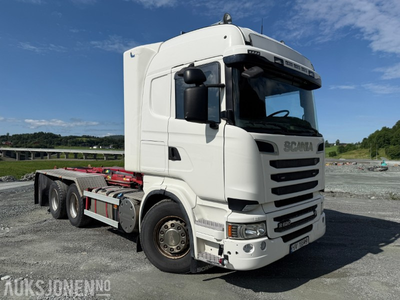 2014 Scania R620 8x4 krokbil - JOAB Krok m/ knekk - kranhydraulikk - Hook lift truck: picture 2 2014 Scania R620 8x4 krokbil - JOAB Krok m/ knekk - kranhydraulikk - Hook lift truck: picture 2