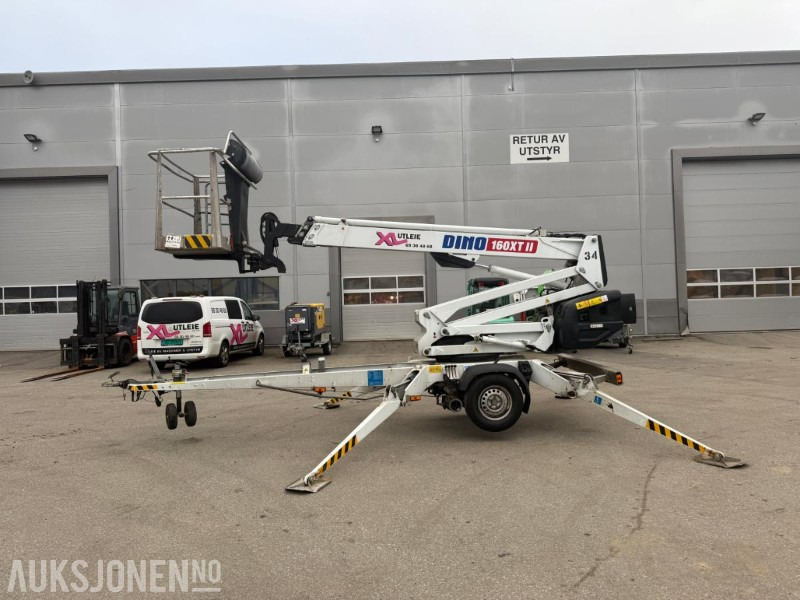 2015 Dino 160XT TILHENGERLIFT SERVICEHISTORIKK. - Aerial platform: picture 1 2015 Dino 160XT TILHENGERLIFT SERVICEHISTORIKK. - Aerial platform: picture 1