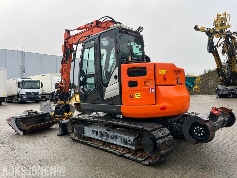 2015 Hitachi ZX-85-US-5 - Rail maskin med mye utstyr! - Excavator: picture 3 2015 Hitachi ZX-85-US-5 - Rail maskin med mye utstyr! - Excavator: picture 3