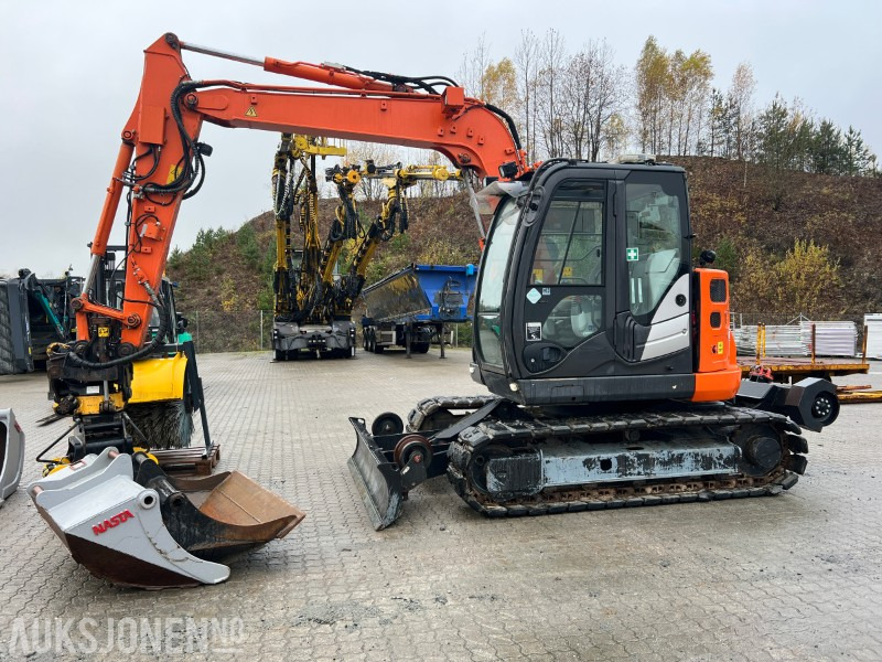 2015 Hitachi ZX-85-US-5 - Rail maskin med mye utstyr! - Excavator: picture 2 2015 Hitachi ZX-85-US-5 - Rail maskin med mye utstyr! - Excavator: picture 2