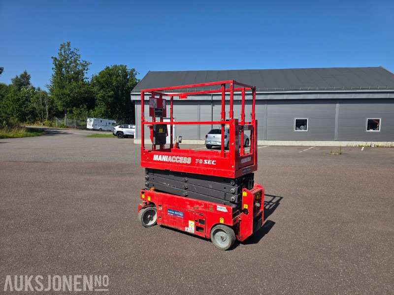 2015 Manitou Maniaccess 78 sec Sakselift - 115 Arbeidstimer - Sertifisert til 2026 - Aerial platform: picture 1 2015 Manitou Maniaccess 78 sec Sakselift - 115 Arbeidstimer - Sertifisert til 2026 - Aerial platform: picture 1