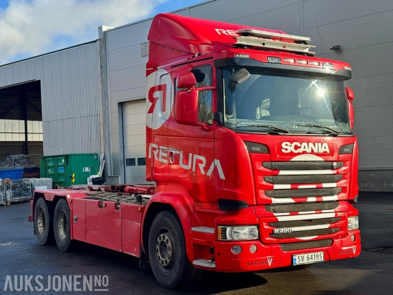 2015 Scania R-serie - Krokbil - Eu-godkjent til 01/26 - Km: 379186 - Hook lift truck: picture 2 2015 Scania R-serie - Krokbil - Eu-godkjent til 01/26 - Km: 379186 - Hook lift truck: picture 2