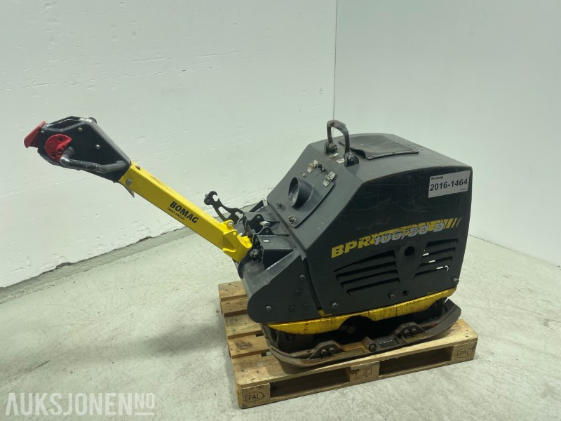 2016 Bomag BPR 100/80 D 710 kg - Kun 240 timer - Vibroplate - Roller: picture 1 2016 Bomag BPR 100/80 D 710 kg - Kun 240 timer - Vibroplate - Roller: picture 1