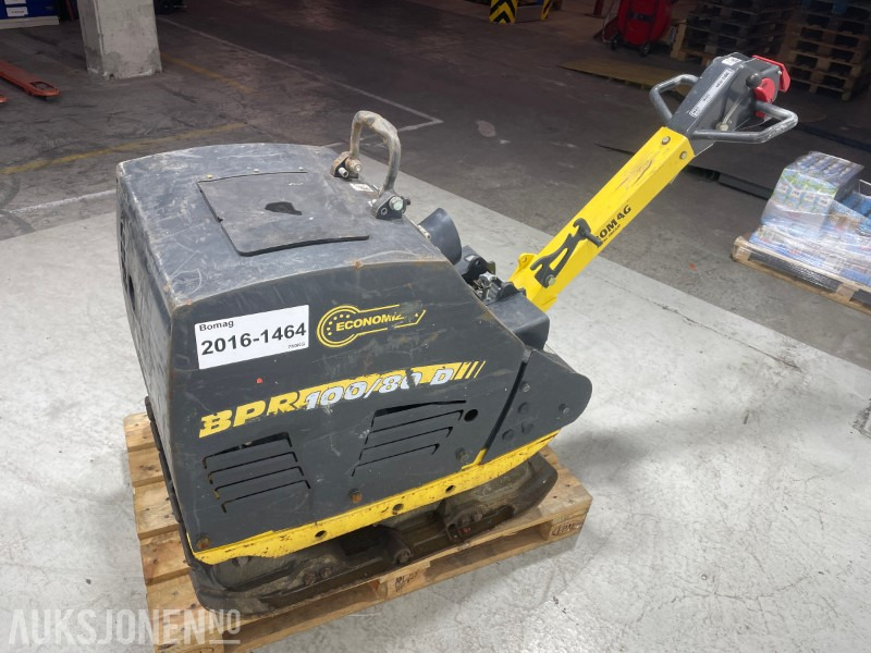 2016 Bomag BPR 100/80 D 710 kg - Kun 240 timer - Vibroplate - Roller: picture 5 2016 Bomag BPR 100/80 D 710 kg - Kun 240 timer - Vibroplate - Roller: picture 5