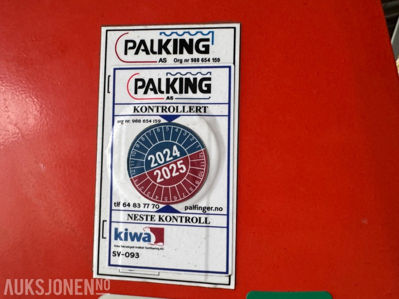 2016 Palfinger PK9001 EH kollikran med 10-70 konsoll. 4 hydrauliske utskyt. - Crane truck: picture 4 2016 Palfinger PK9001 EH kollikran med 10-70 konsoll. 4 hydrauliske utskyt. - Crane truck: picture 4