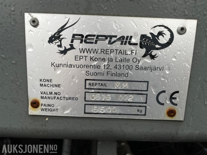 2016 Reptail-MM asfalt/grusutlegger med 3D-maskinstyring - Construction equipment: picture 3 2016 Reptail-MM asfalt/grusutlegger med 3D-maskinstyring - Construction equipment: picture 3