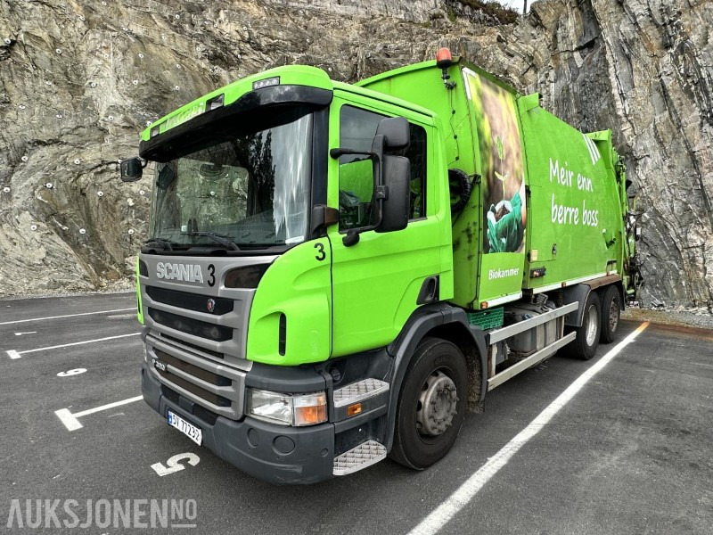 2016 Scania P320 Komprimatorbil - 2 kammer Inkl. biokammer/MTM påbygg - Garbage truck: picture 1 2016 Scania P320 Komprimatorbil - 2 kammer Inkl. biokammer/MTM påbygg - Garbage truck: picture 1