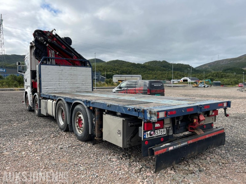 2016 Scania R-serie 8x2 HMF 85TM kranbil, Komplett karmsett, Kran sertifisert Aug 2025, Eu godkjent til 05.10.2026, klar til nye oppdrag ! - Crane truck: picture 5 2016 Scania R-serie 8x2 HMF 85TM kranbil, Komplett karmsett, Kran sertifisert Aug 2025, Eu godkjent til 05.10.2026, klar til nye oppdrag ! - Crane truck: picture 5