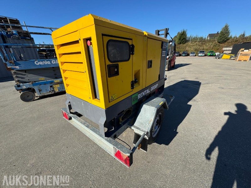 2017 Atlas Copco QAS 20 strømaggregat 20KVA / rep objekt - Construction equipment: picture 5 2017 Atlas Copco QAS 20 strømaggregat 20KVA / rep objekt - Construction equipment: picture 5