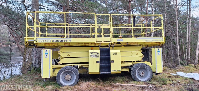 2017 MEC 3392RT-T Terrengsakselift – 4WD – Stor plattform – rep objekt - Aerial platform: picture 1 2017 MEC 3392RT-T Terrengsakselift – 4WD – Stor plattform – rep objekt - Aerial platform: picture 1