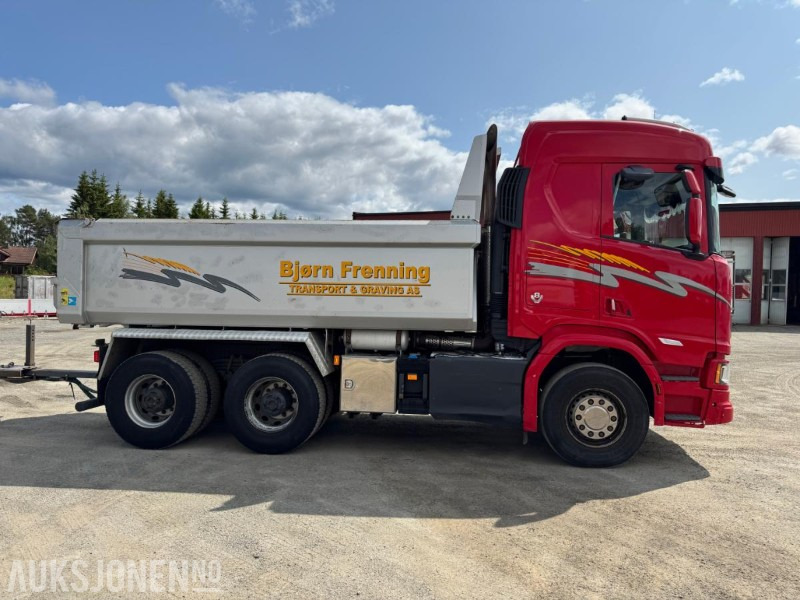 2018 Scania R580 GODT UTSTYRT TIPPBIL MED 3 AKSLET HENGER - Tipper: picture 5 2018 Scania R580 GODT UTSTYRT TIPPBIL MED 3 AKSLET HENGER - Tipper: picture 5