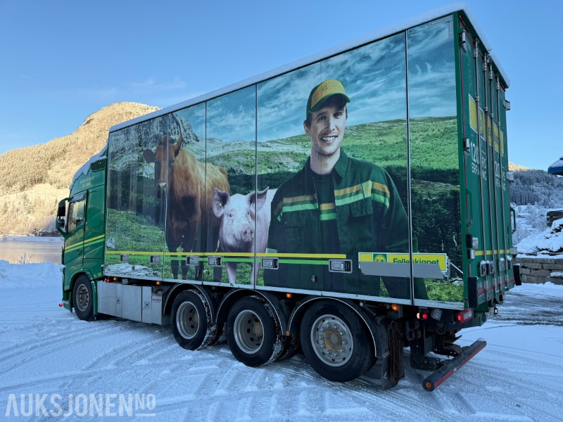 2018 Volvo FH 540 8X4 Skapbil med Bussbygg Volumax påbygg - Eu godkjent - Servicehistorikk - Box truck: picture 3 2018 Volvo FH 540 8X4 Skapbil med Bussbygg Volumax påbygg - Eu godkjent - Servicehistorikk - Box truck: picture 3