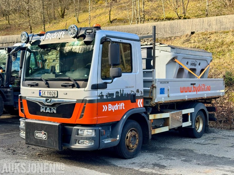 2019 MAN TGL 8.220 - S/V Dekk - Brøyteskjær - Strøkasse - Baklem - Eu-godkjent til 12/25 - Km: 61546 - Tipper: picture 1 2019 MAN TGL 8.220 - S/V Dekk - Brøyteskjær - Strøkasse - Baklem - Eu-godkjent til 12/25 - Km: 61546 - Tipper: picture 1
