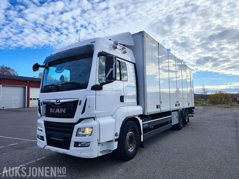 2019 MAN TGS 26.350 • Skapbil med sideåpning og Zepro lift • Euro 6 • 5500 mm akselavstand - Box truck: picture 2 2019 MAN TGS 26.350 • Skapbil med sideåpning og Zepro lift • Euro 6 • 5500 mm akselavstand - Box truck: picture 2