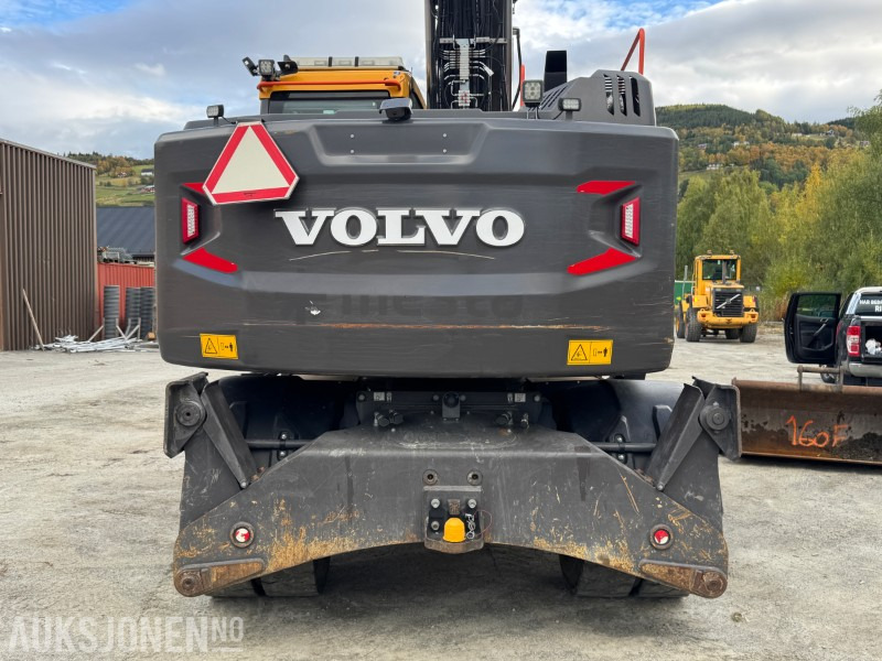 2019 Volvo EW160E HJULMASKIN, TILTROTATOR, 3 SKUFFER - Excavator: picture 4 2019 Volvo EW160E HJULMASKIN, TILTROTATOR, 3 SKUFFER - Excavator: picture 4