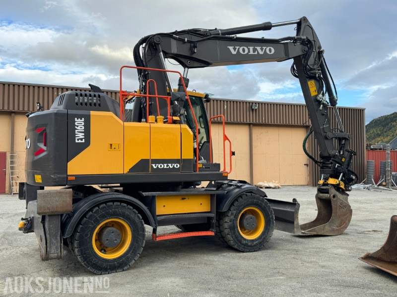 2019 Volvo EW160E HJULMASKIN, TILTROTATOR, 3 SKUFFER - Excavator: picture 3 2019 Volvo EW160E HJULMASKIN, TILTROTATOR, 3 SKUFFER - Excavator: picture 3