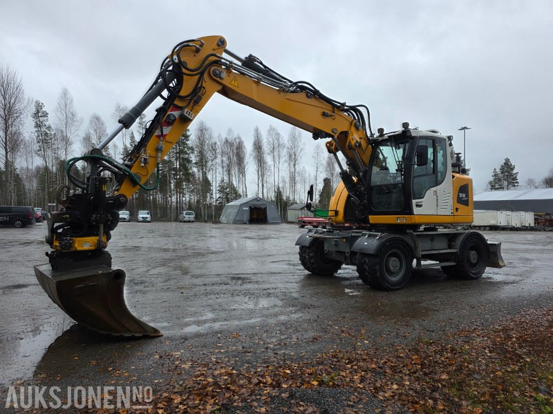 2020 Liebherr A918 compact litronic hjulgraver Leica GPS 6339 timer - Excavator: picture 1 2020 Liebherr A918 compact litronic hjulgraver Leica GPS 6339 timer - Excavator: picture 1