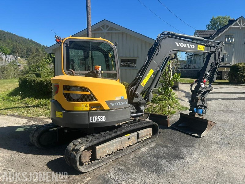 2020 Volvo ECR58D-Gravemaskin-Tiltrotator-2 Skuffer-Hydraulisk HK - Excavator: picture 4 2020 Volvo ECR58D-Gravemaskin-Tiltrotator-2 Skuffer-Hydraulisk HK - Excavator: picture 4