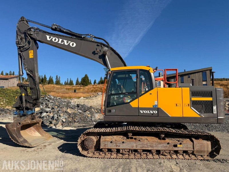 2022 Volvo EC220EL BELTEGRAVER ROTOTILT SERVICEHISTORIKK - Excavator: picture 2 2022 Volvo EC220EL BELTEGRAVER ROTOTILT SERVICEHISTORIKK - Excavator: picture 2