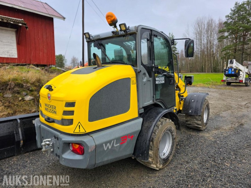 2022 Wacker Neuson WL 34 Hjullaster 485T KUN 2.15cm høy lasteskuffe og pallegaffel Hydraulisk HK Weidemann-feste - Wheel loader: picture 5 2022 Wacker Neuson WL 34 Hjullaster 485T KUN 2.15cm høy lasteskuffe og pallegaffel Hydraulisk HK Weidemann-feste - Wheel loader: picture 5