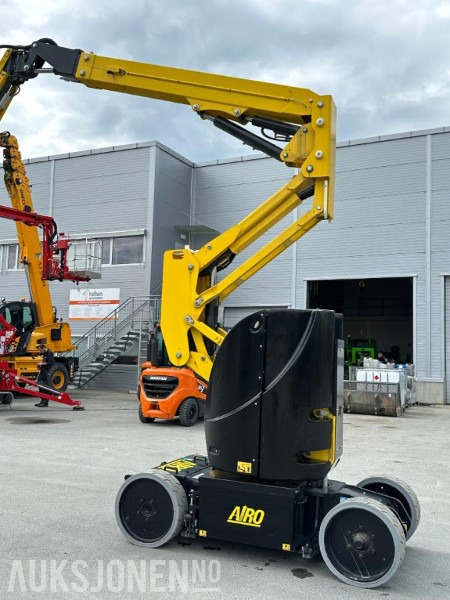 2023 AIRO A12 JE, elektrisk bomlift - Roterende Jibb - Arbeidshøyde 12,1 m. - Leveres med ny årskontroll! - Aerial platform: picture 3 2023 AIRO A12 JE, elektrisk bomlift - Roterende Jibb - Arbeidshøyde 12,1 m. - Leveres med ny årskontroll! - Aerial platform: picture 3