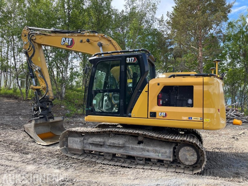2023 Cat 317 Gravemaskin med tiltrotator, gripemodul,og to skuffer - Excavator: picture 3 2023 Cat 317 Gravemaskin med tiltrotator, gripemodul,og to skuffer - Excavator: picture 3