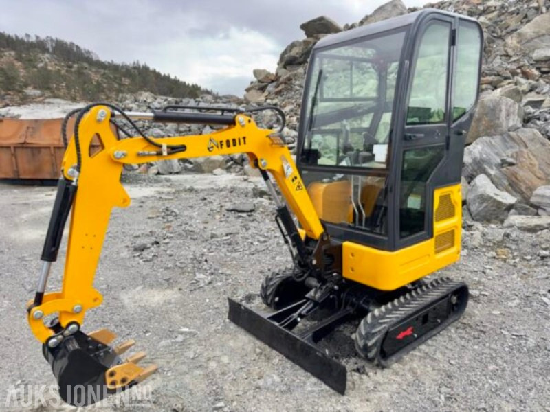 2025 Fodit FT327N Zero Tail 1,8 tonn - Mini excavator: picture 1 2025 Fodit FT327N Zero Tail 1,8 tonn - Mini excavator: picture 1