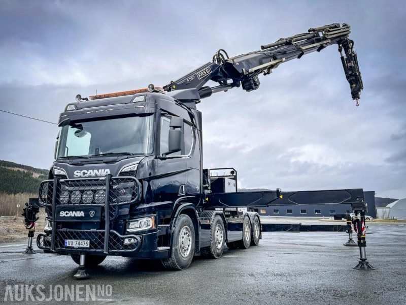 2025 Scania R770 - 8x4 - Trekkvogn med Fassi 115 Tonnmeter kran med L616 Jib og V20 Vinsj - Model F1150RA.2.28 XHE-Dynamic - Kun 6119 km - Crane truck: picture 3 2025 Scania R770 - 8x4 - Trekkvogn med Fassi 115 Tonnmeter kran med L616 Jib og V20 Vinsj - Model F1150RA.2.28 XHE-Dynamic - Kun 6119 km - Crane truck: picture 3